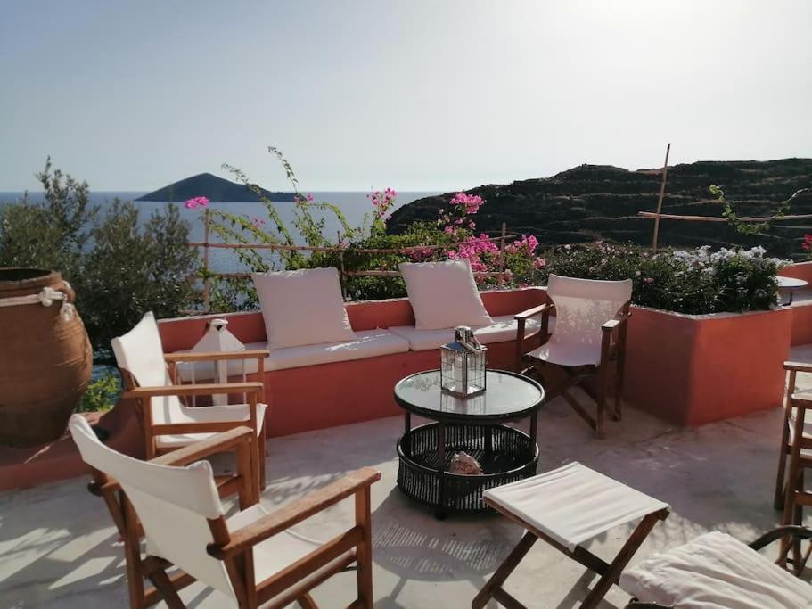 Willa Casa Dei Melograni At Vourlidia Leros Vromolithos Zewnętrze zdjęcie