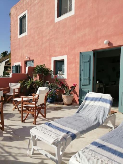 Willa Casa Dei Melograni At Vourlidia Leros Vromolithos Zewnętrze zdjęcie